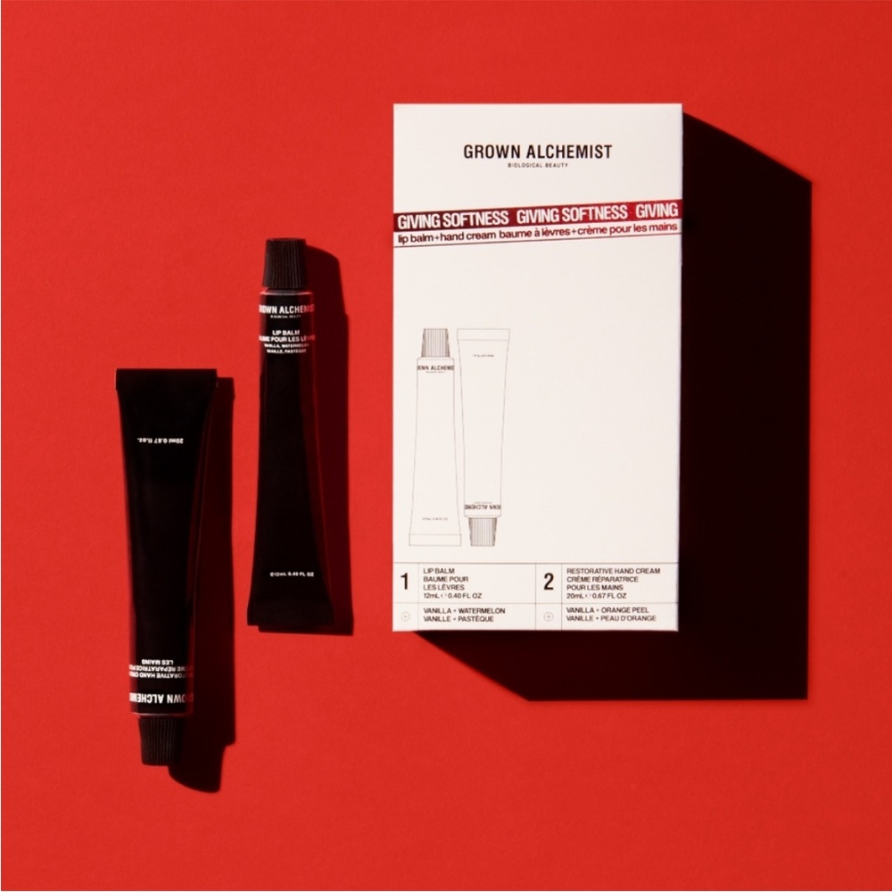 Grown Alchemist Lip Balm and Hand Cream Set - NWT!